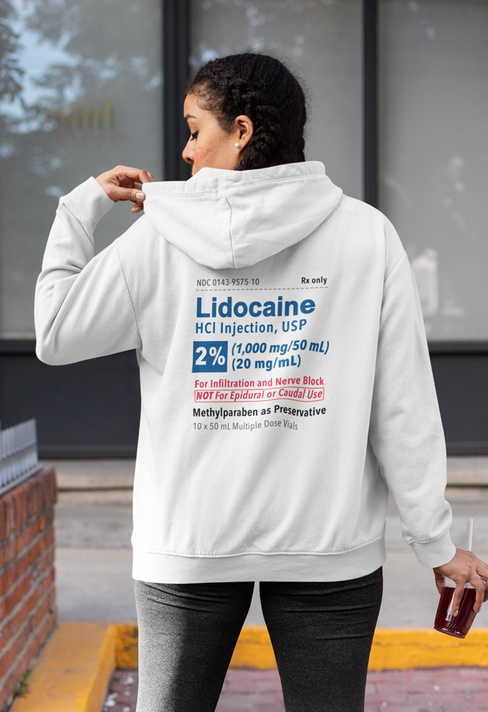 Lidocaina / Hoodie - immagine 2