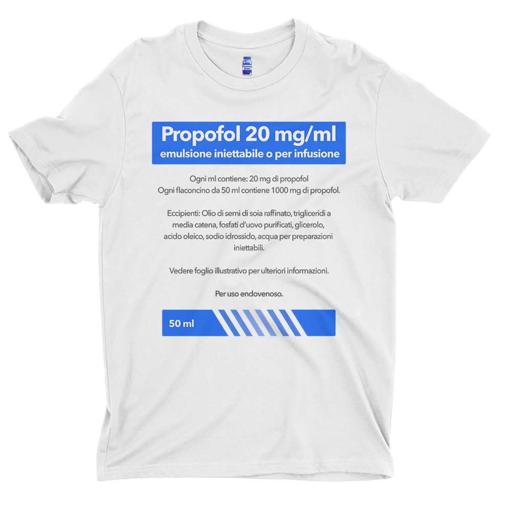 Blue Propofol / T-shirt