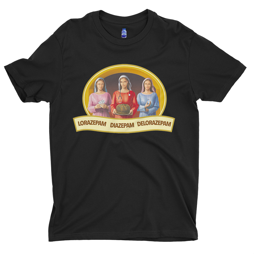 Tre Benzodiazepine / T-shirt