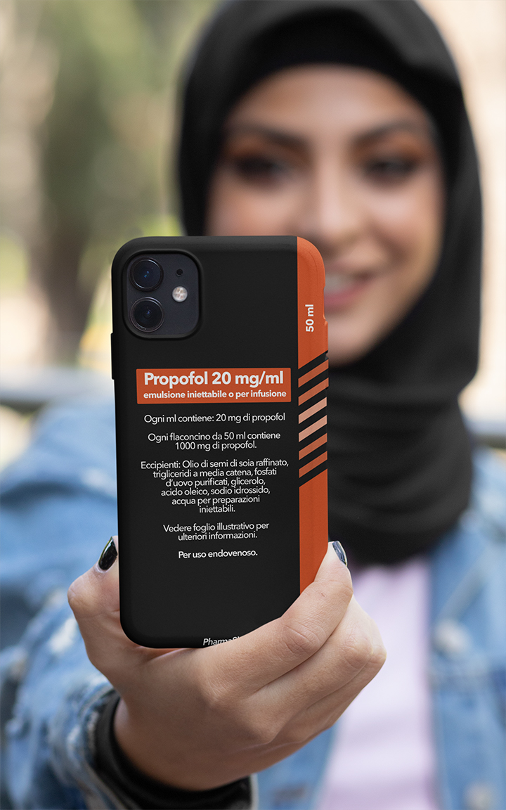 Red Propofol / Phone Case - immagine 3